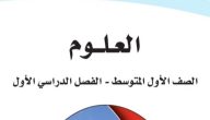 يُحاكي الاختبار النهائي | اختبار علوم اول متوسط الفصل الثاني مع نموذج الاجابة pdf